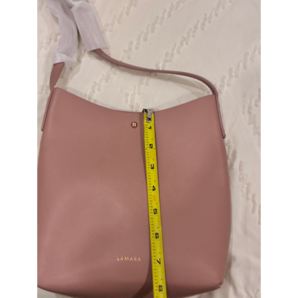 SAMARA Pink Crossbody Bag vegan leather One Size - Picture 9 of 10